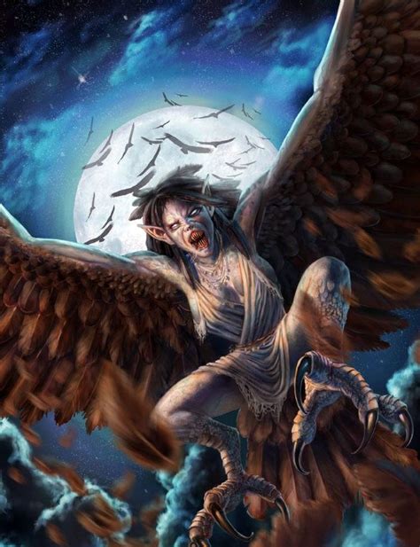 Mitologia da Harpia: Criaturas Enigmáticas Entre a Terra e o Céu