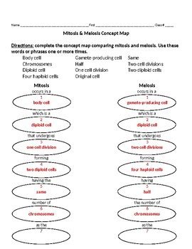 Mitosis And Meiosis Concept Map Answers Kindle Editon