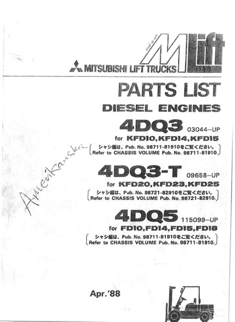 Mitsubishi 4d33 Engine Manual Ebook PDF