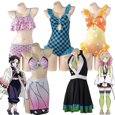 Mitsuri's Bathing Suit: A Symphony of Colors