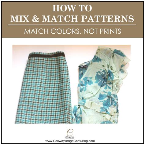 Mix and match patterns: