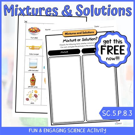 Mixtures And Solutions Printable Epub