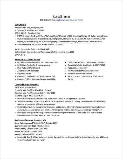 Mizzou Resume Template