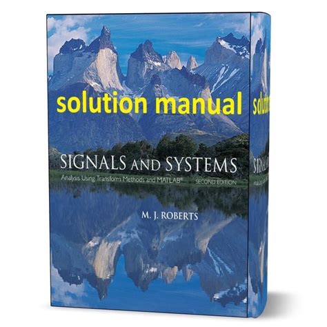 Mj Roberts Signals And Systems Solution Manual Epub