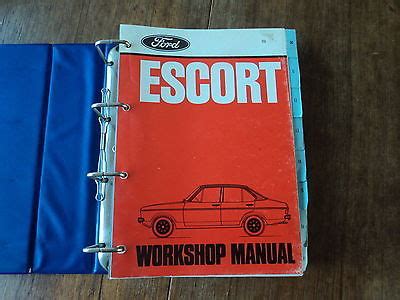 Mk2 Escort Workshop Manual Ebook Epub