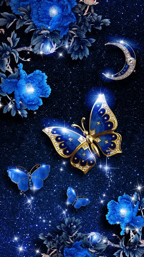 Mobile Camera Beautiful Diamond Butterfly Kindle Editon