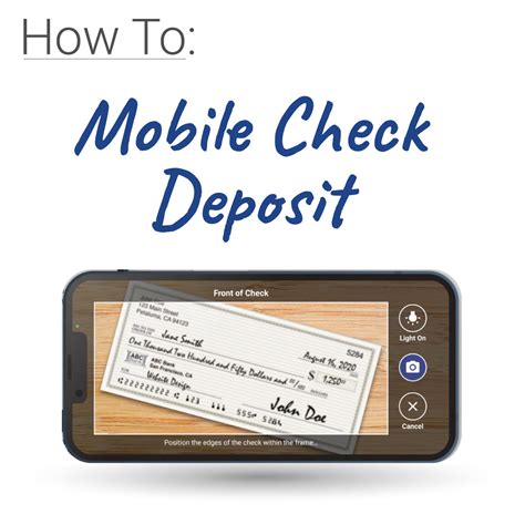 Mobile Check Deposit: