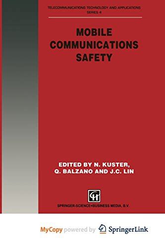 Mobile Communications Safety 1st Edition Kindle Editon