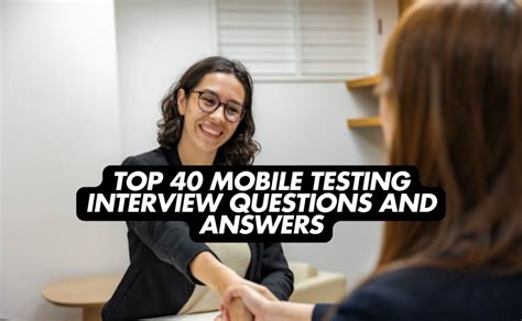 Mobile Testing Interview Questions And Answers For Experienced Kindle Editon