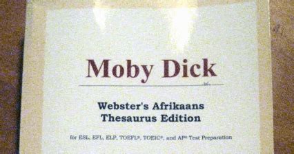 Moby Dick Webster s Polish Thesaurus Edition PDF