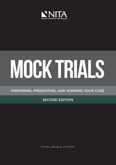 Mock Trials: Preparing, Presenting, and Winning Your Case Ebook Epub