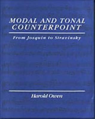 Modal and Tonal Counterpoint: From Josquin to Stravinsky Ebook Doc