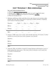 Modeling Chemistry U7 Ws 1 V2 Answers Doc