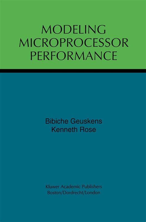 Modeling Microprocessor Performance 1st Edition Reader