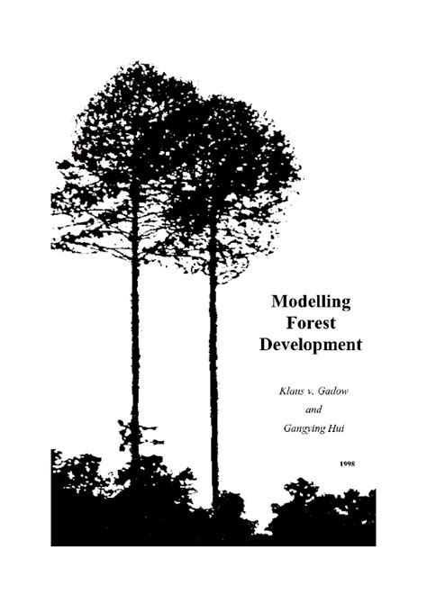 Modelling Forest Development 1st Edition Doc
