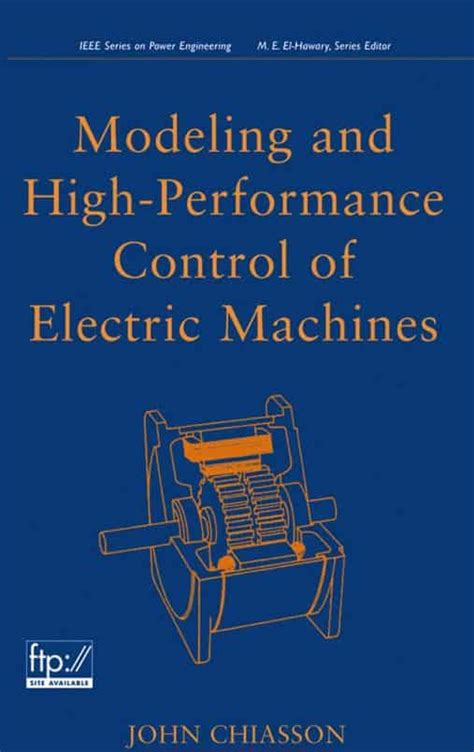 Modelling and Control of Electrical Machines Epub