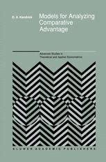 Models for Analyzing Comparative Advantage 1st Edition Doc