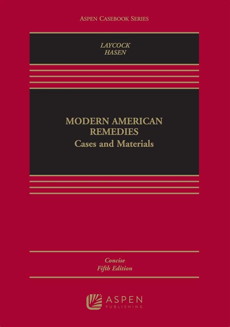 Modern American Remedies Cases and Materials Concise Edition Aspen Casebook Series Doc