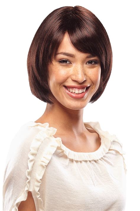 Modern Auburn Straight Short Bob Wigs