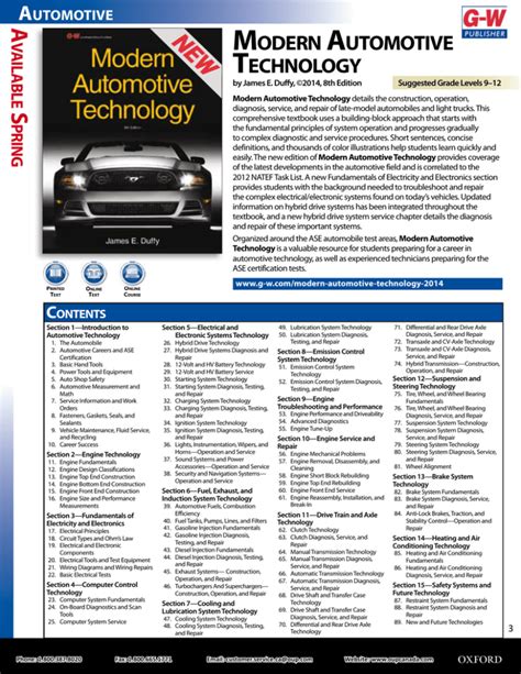 Modern Automotive Technology 8th Edition Answer Reader