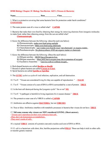 Modern Biology Chapter 18 Review Answer Key Kindle Editon