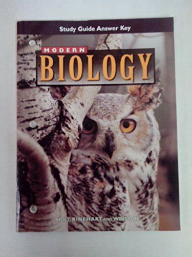 Modern Biology Study Guide 44 Answer Key PDF