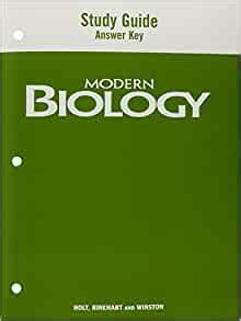 Modern Biology Study Guide Answer Key Ebook Reader