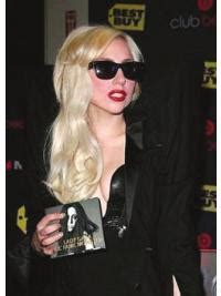 Modern Blonde Wavy Long Lady Gaga Wigs