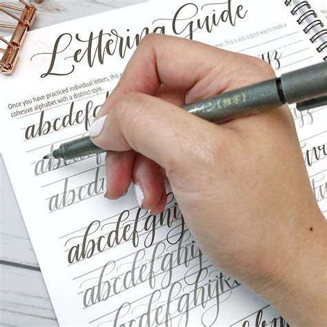 Modern Calligraphy A Beginner s Guide to Pointed Pen and Brush Pen Lettering Epub