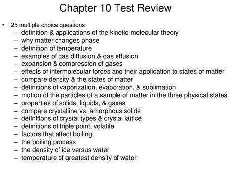 Modern Chemistry Chapter 10 States Of Matter Test Answers Reader