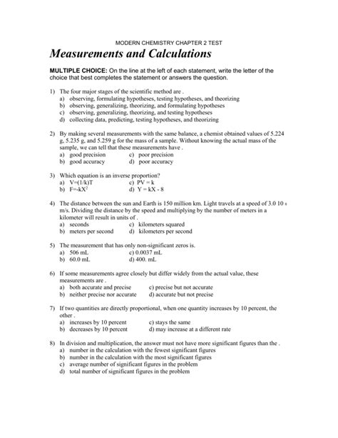 Modern Chemistry Chapter 2 Worksheet Answers Kindle Editon