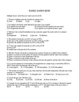 Modern Chemistry Gases Section Quiz Answers Kindle Editon