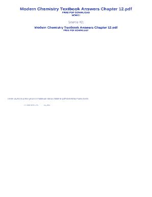 Modern Chemistry Textbook Answers Chapter 11 PDF