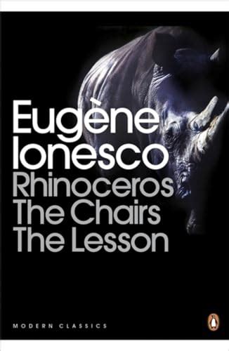 Modern Classics Rhinoceros Chairs Lesson Penguin Modern Classics PDF