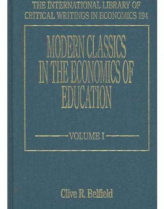 Modern Classics in the Economics of Education Doc