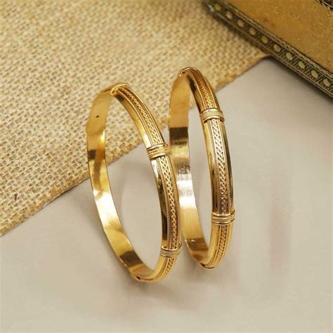Modern Daily Wear Gold Bangle Design Catalogue