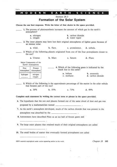 Modern Earth Science 27 Review Answers PDF