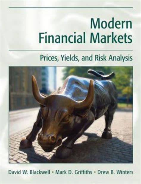 Modern Financial Markets Prices Kindle Editon