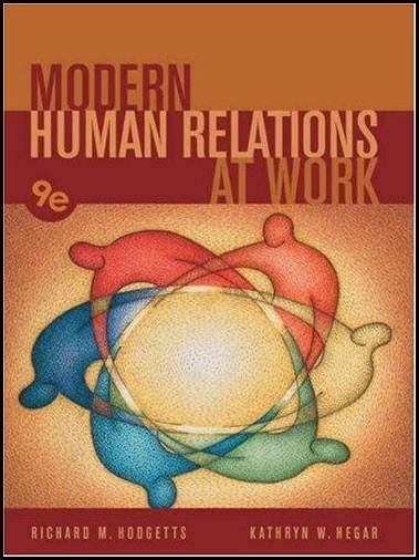 Modern Human Relations at Work Reader