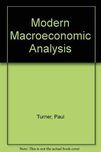 Modern MacRoeconomic Analysis Doc
