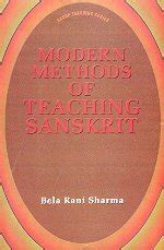 Modern Methods of Teaching Sanskrit 1st Edition Doc