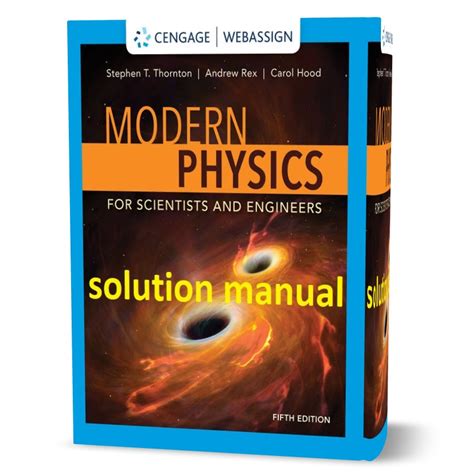 Modern Physics For Scientists And Engineers Solutions Kindle Editon