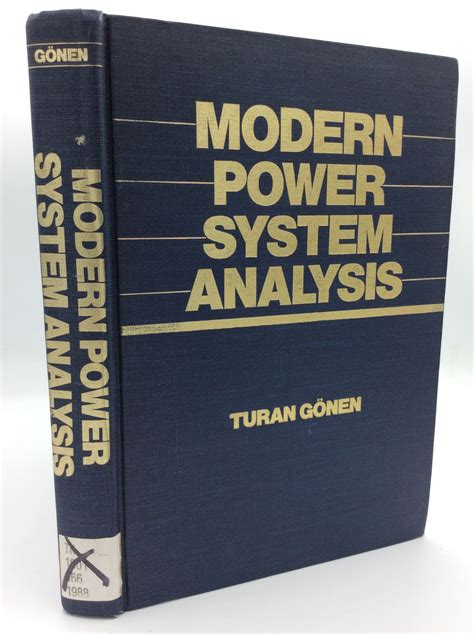 Modern Power Systems Analysis 1st Edition Kindle Editon