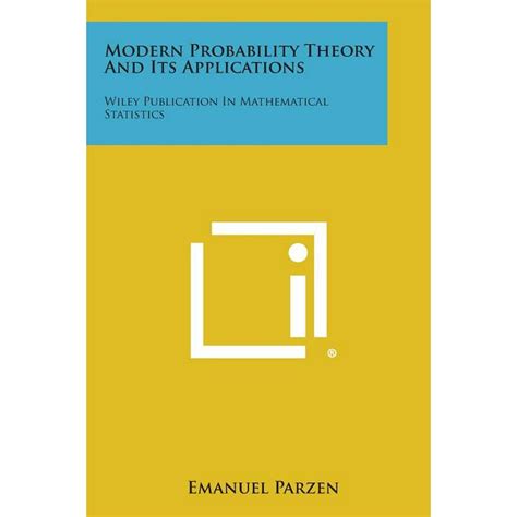 Modern Probability Theory & Its Applications Epub