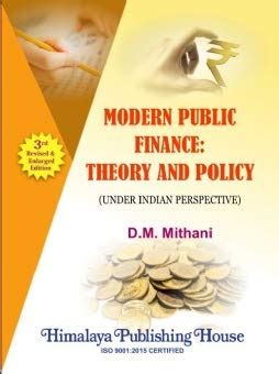 Modern Public Finance Theory and Policy Kindle Editon