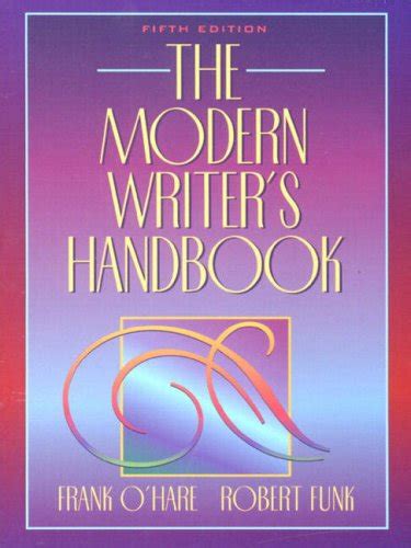 Modern Writer s Handbook The 5th Edition Reader