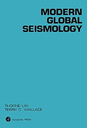 Modern.global.seismology Ebook Kindle Editon