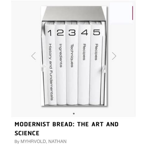 Modernist Bread Science Nathan Myhrvold Reader