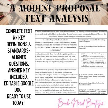 Modest Proposal 50 Essays Questions Answer Key Epub