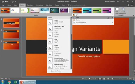 Modify Template Powerpoint
